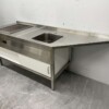 Stainless steel Griddle Griddle Smooth griddle with Trespa base 230 cm 400V Horeca - Image 2