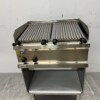 Stainless steel Zanussi Grill Grill plate 70 cm 400V Horeca