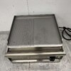 Stainless steel Emme Grill plate 1/2 ribbed griddle 60 cm 400V Horeca - Image 4