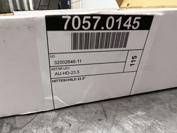 Combisteel Bbq Barbecue heat shield 23.5" Horeca - Image 3