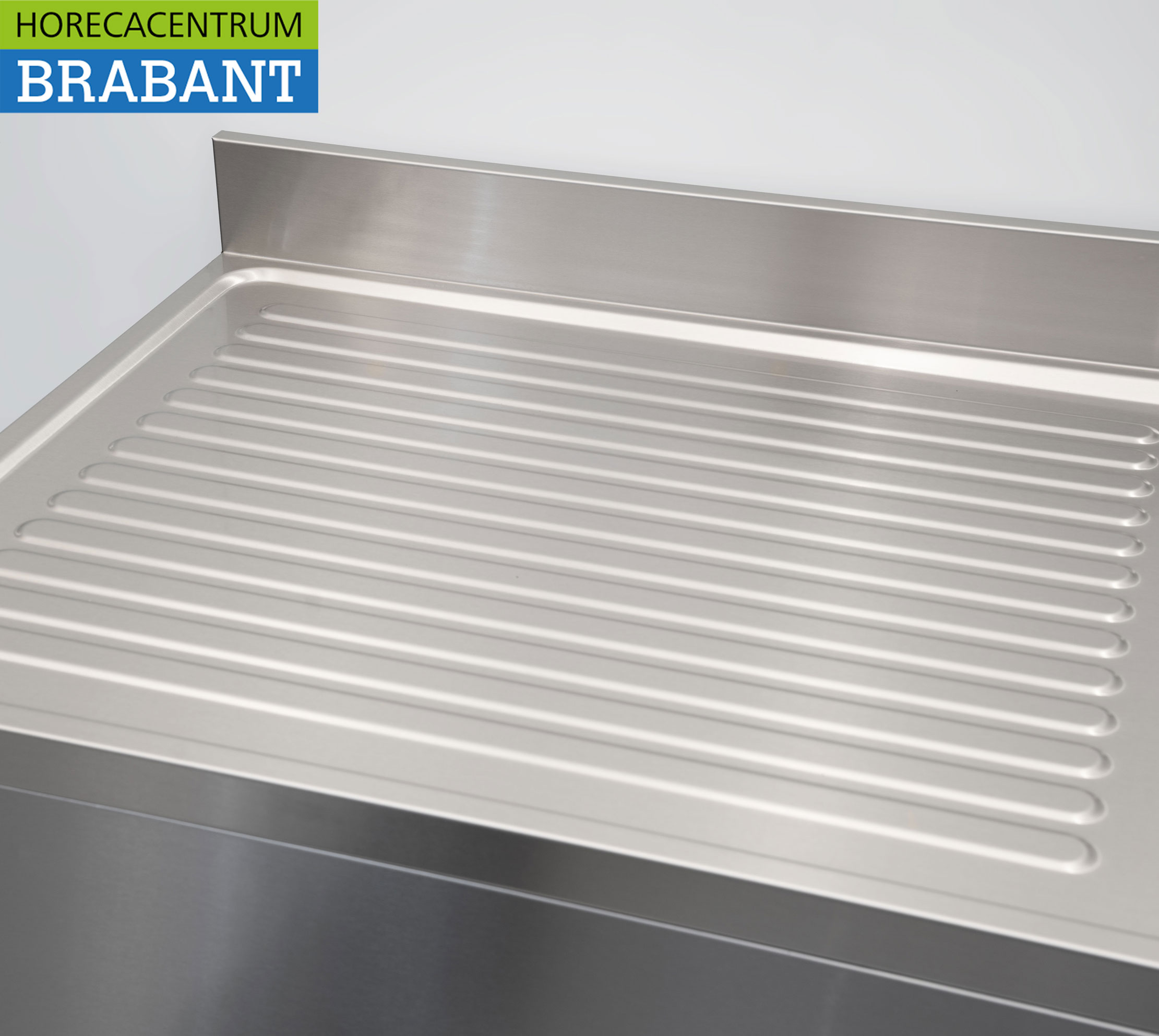 HCB stainless steel sink sink Welded model Premium-line 140 cm Horeca - Image 5