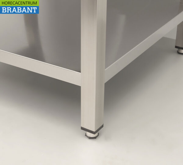 Stainless steel Sink Table Sink Premium-line 70 x 70 cm Welded model Catering - Image 7