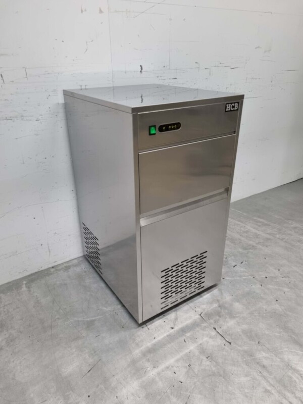 Stainless steel ice cube machine ice cube machine 80 kg p/d 230V Horeca - Image 2