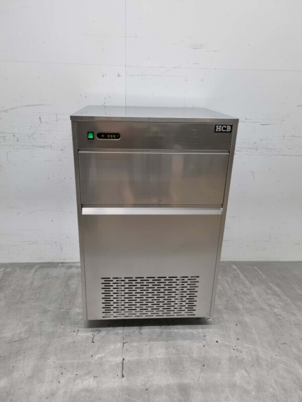 Stainless steel ice cube machine ice cube machine 100 kg p/d 230V Horeca