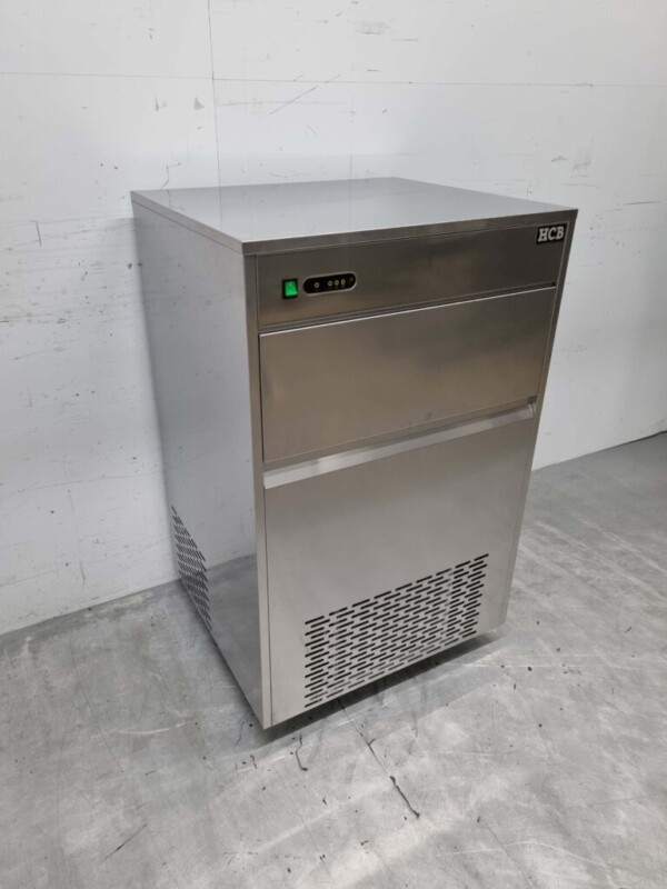 Stainless steel ice cube machine ice cube machine 100 kg p/d 230V Horeca - Image 2