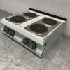 RVS RM Gastro Electric stove stove 4 burners 400V 80 cm Horeca - Image 3