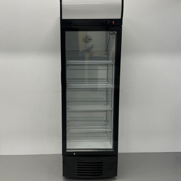 HCB Glass Door Refrigerator Beverage Refrigerator Glass door 278 liters 230V Catering