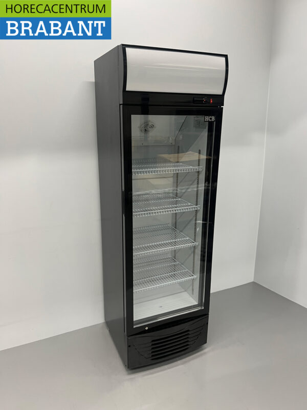 HCB Glass Door Refrigerator Beverage Refrigerator Glass door 278 liters 230V Catering - Image 2