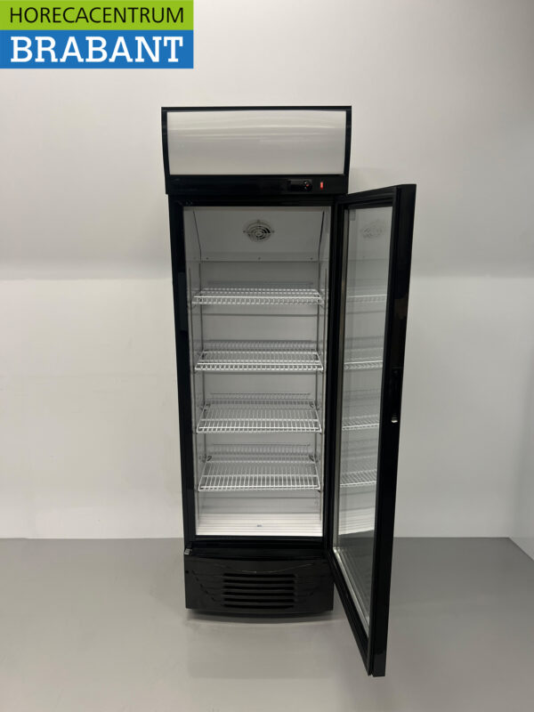 HCB Glass Door Refrigerator Beverage Refrigerator Glass door 278 liters 230V Catering - Image 4