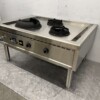 Stainless steel Nayati wok table wok stove 3 burners 150 cm Propane gas Catering - Image 3