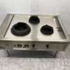 Stainless steel Nayati wok table wok stove 3 burners 150 cm Propane gas Catering - Image 4