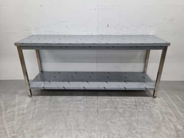 Stainless Steel Worktable Premium-line 200 x 60 x 85 cm Catering