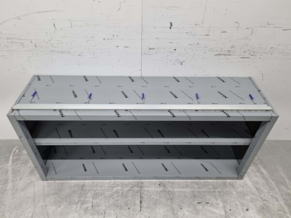 Stainless steel Wall Cabinet Premium-line Open model 150 cm Catering - Image 5