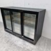 Backbar Bar Refrigeration Glass sliding doors 337 liters 135 cm 230V Horeca - Image 3
