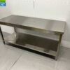 Stainless steel HCB Work Table Basic-line 180 x 70 x 85 cm Catering - Image 2