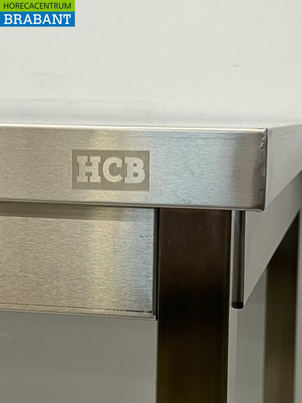 Stainless steel HCB Work Table Basic-line 180 x 70 x 85 cm Catering - Image 5