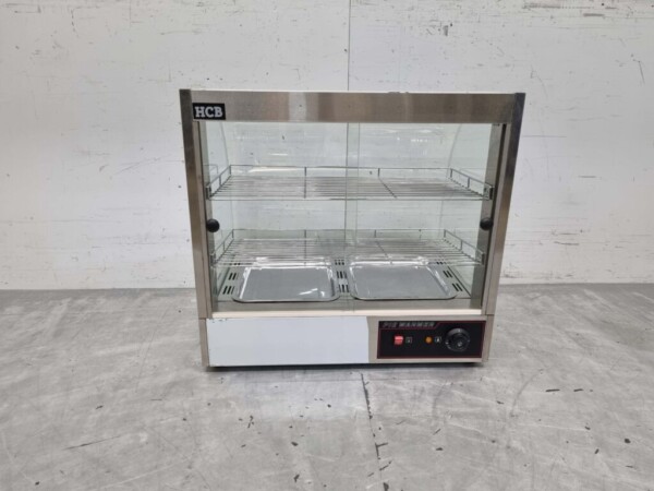 Stainless steel Hot Display Case 66 cm 230V Catering - Image 4