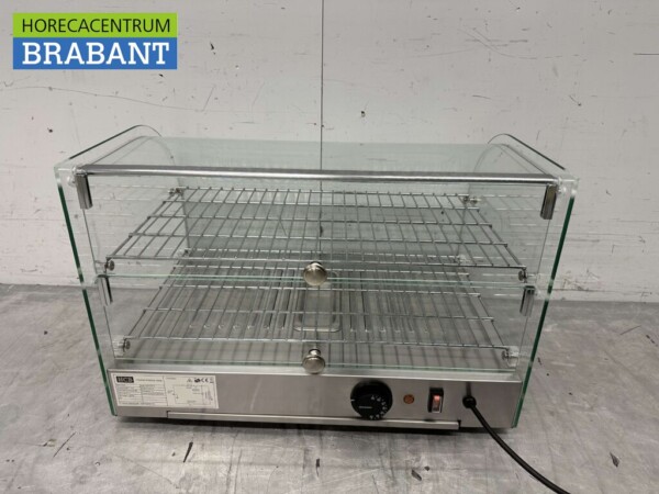 Stainless steel Hot Display Case 45 liters 55,4 cm 230V Horeca - Image 4