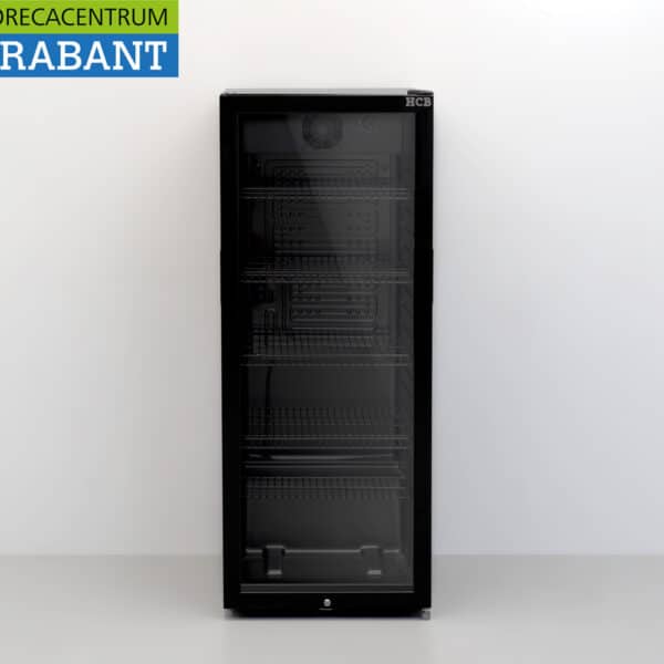 HCB Glass Door Refrigerator Beverage Refrigerator Glass Door 248 liters 230V Catering