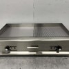 Stainless steel Griddle Griddle 1/2 Fluted griddle 100 cm 400V Horeca
