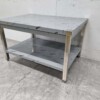 Stainless Steel Work Table Premium-line 100 x 70 x 60 cm Catering - Image 2