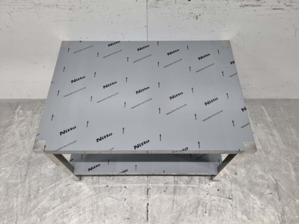 Stainless Steel Work Table Premium-line 100 x 70 x 60 cm Catering - Image 4