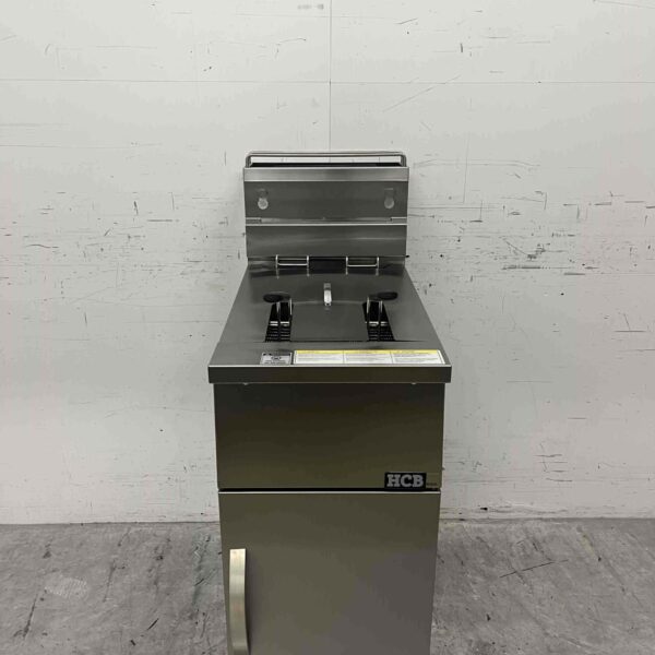 Stainless steel deep fryer fryer Premium-line 21 liters GAS Catering