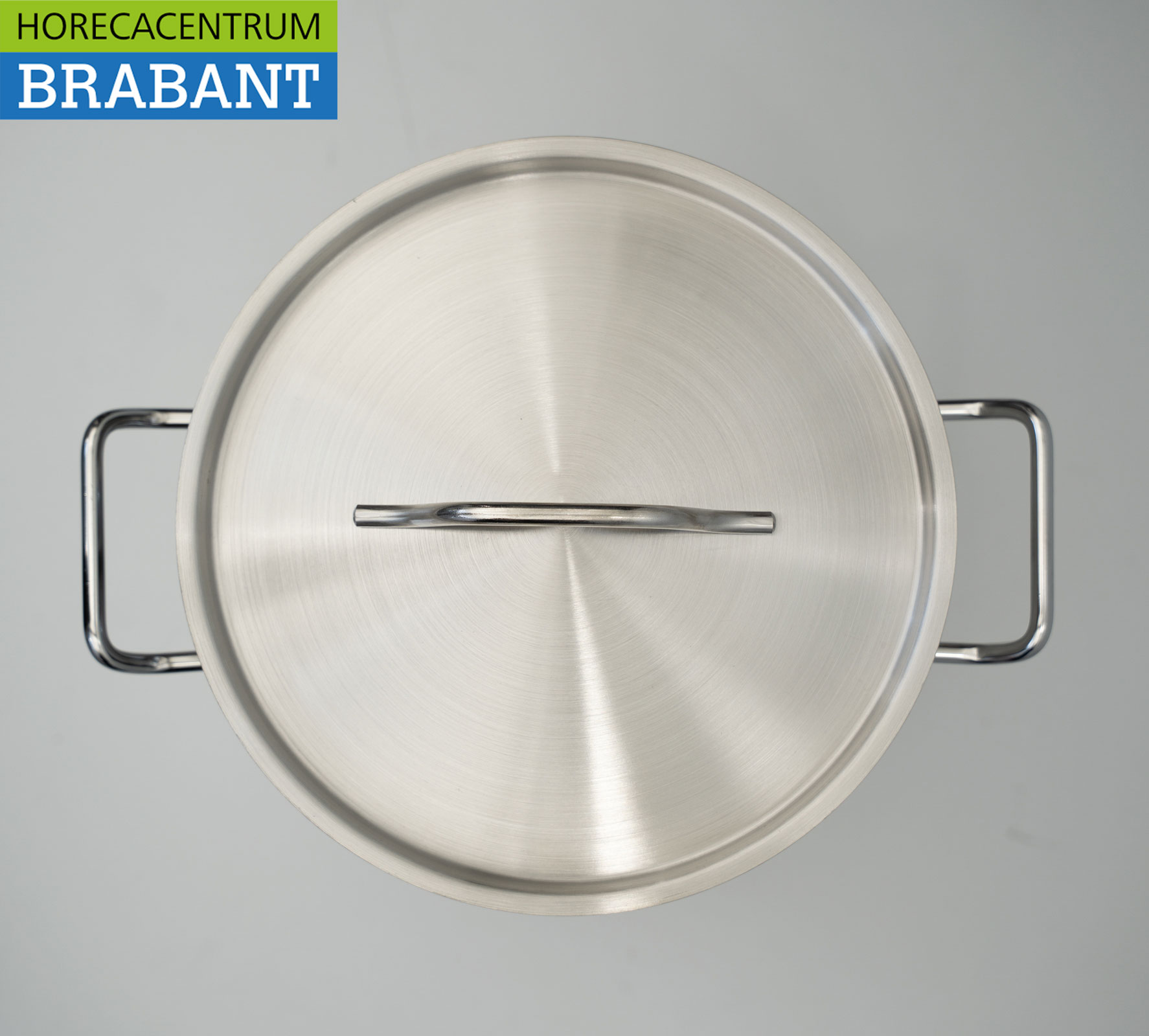 HCB Stainless Steel Soup Pan Cooking Pan Induction 26 x 26 cm 12 liter Catering - Image 4