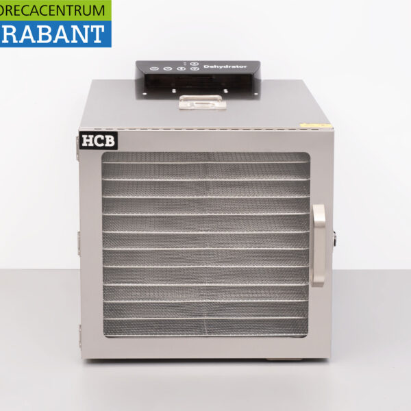 HCB stainless steel Food Dryer Drying machine Fruit Dryer 12 shelves 230V Horeca