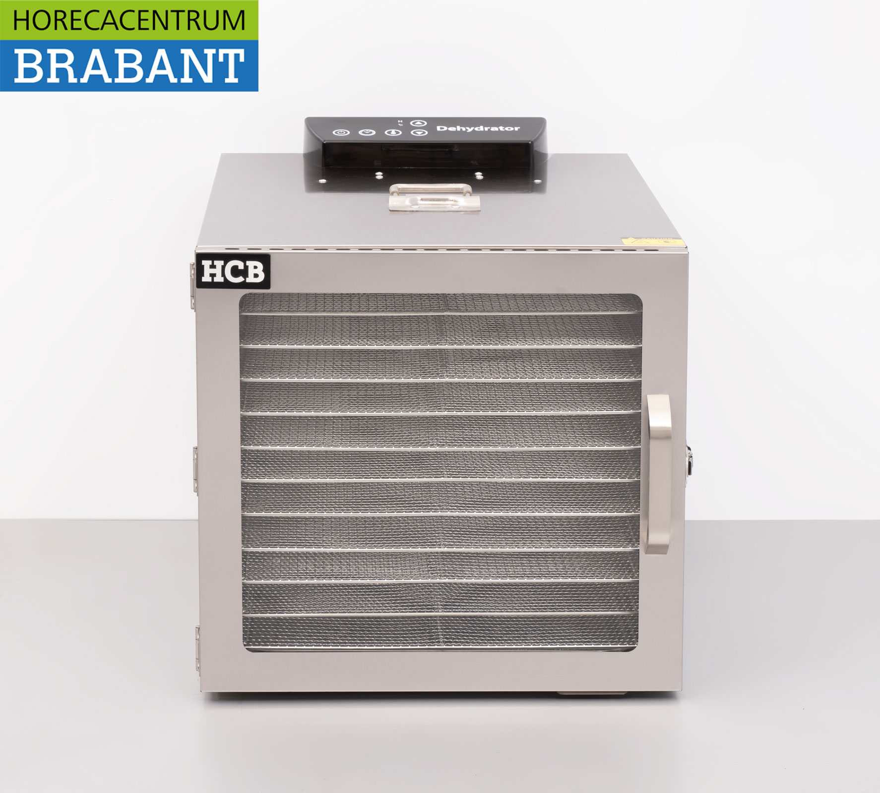 HCB stainless steel Food Dryer Drying machine Fruit Dryer 12 shelves 230V Horeca