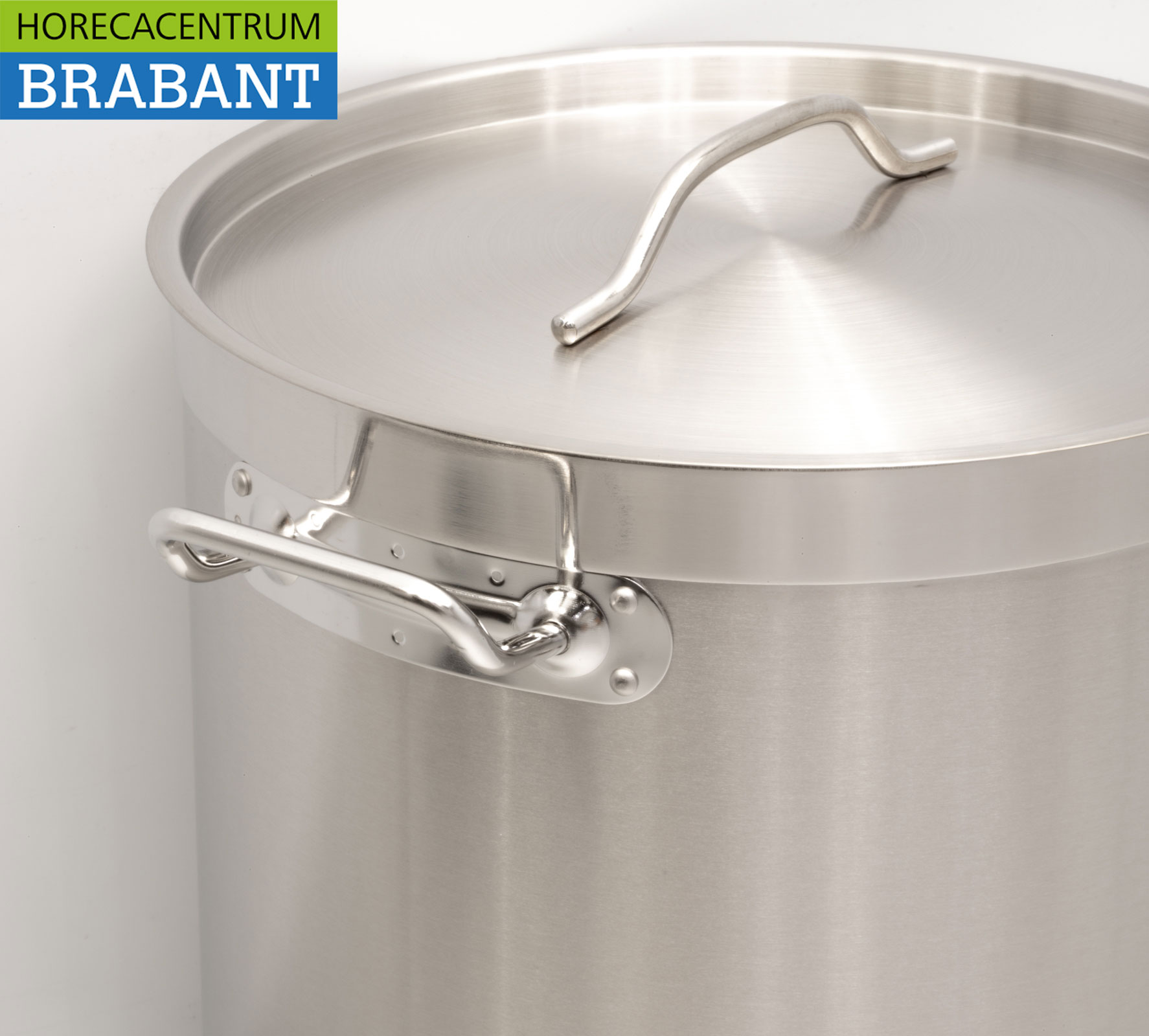 HCB Stainless Steel Soup Pan Cooking Pan Induction 30,5 x 31,5 cm 21 liter Catering - Image 5