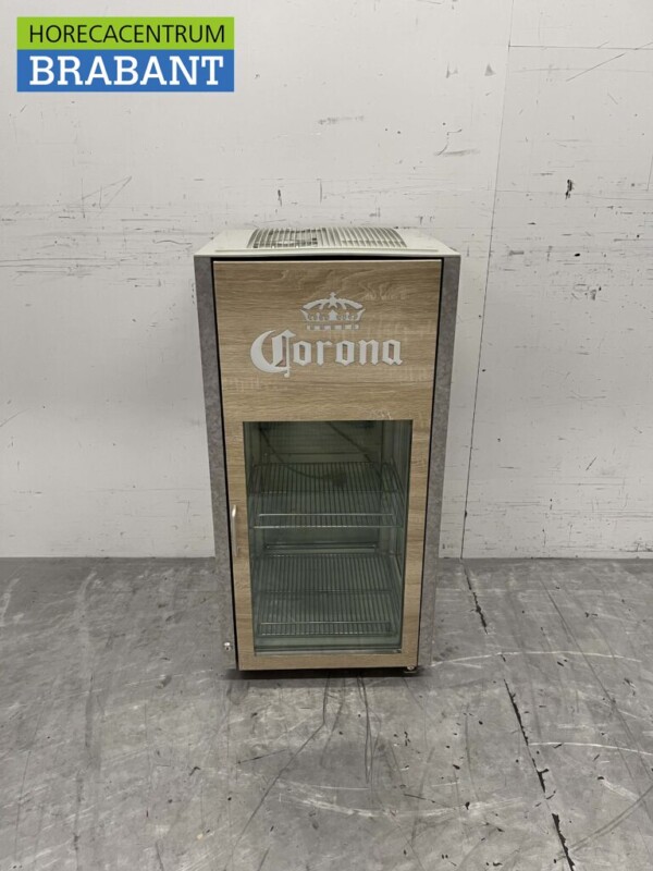 Corona refrigerated display case glass door refrigerator 94 liters 230V Catering