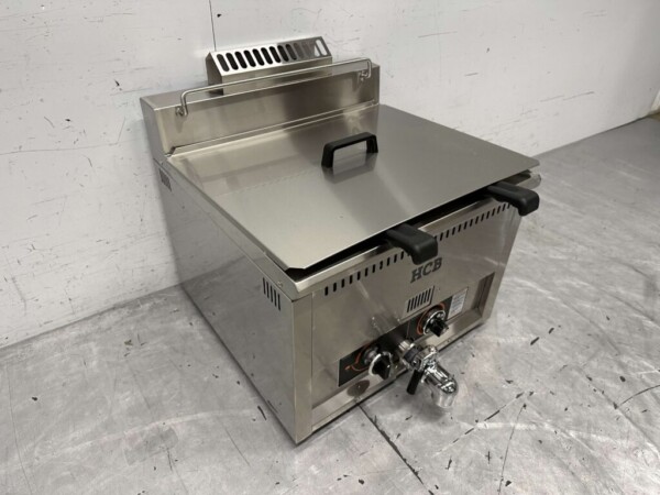 Stainless steel deep fryer Fryer 30 liter Gas Catering - Image 4