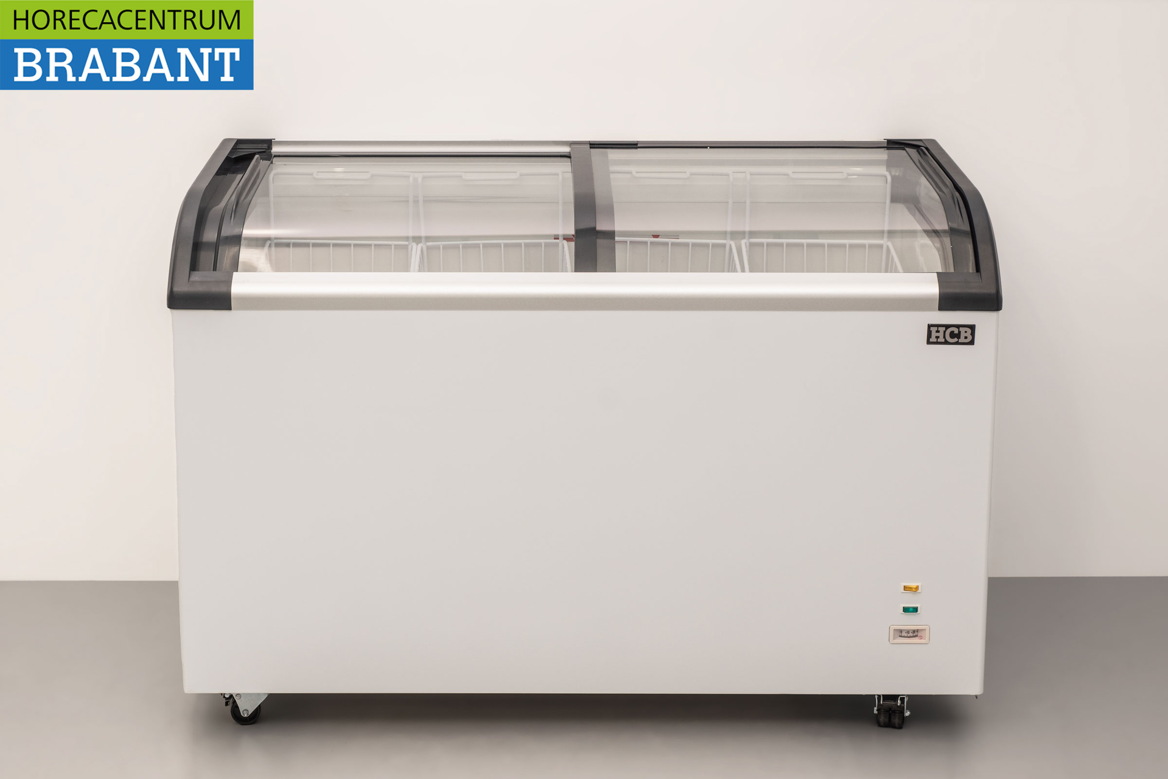 HCB Shop Freezer Freezer Chest with sliding glass lids 355 liters 230V Horeca
