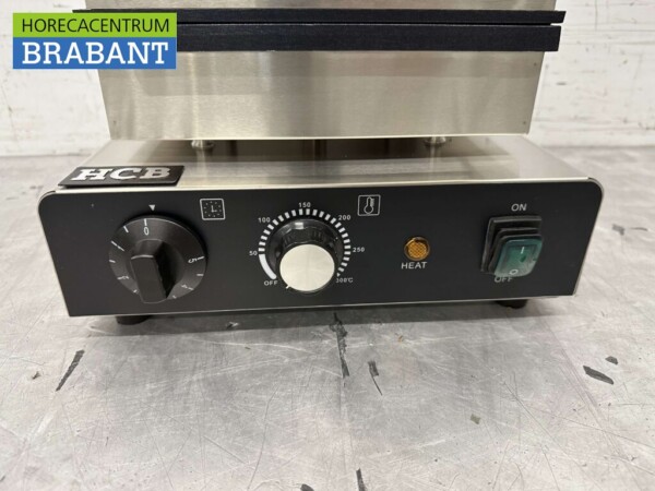 Stainless steel Poffertjesgrill Poffertjesplaat 25 dops 230V Horeca - Image 4