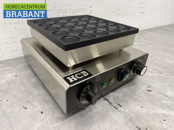 Stainless steel Poffertjesplaat Poffertjesbakplaat 25 dops 230V Horeca - Image 3