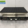 Stainless steel Poffertjesplaat Poffertjesbakplaat 50 dops 230V Horeca