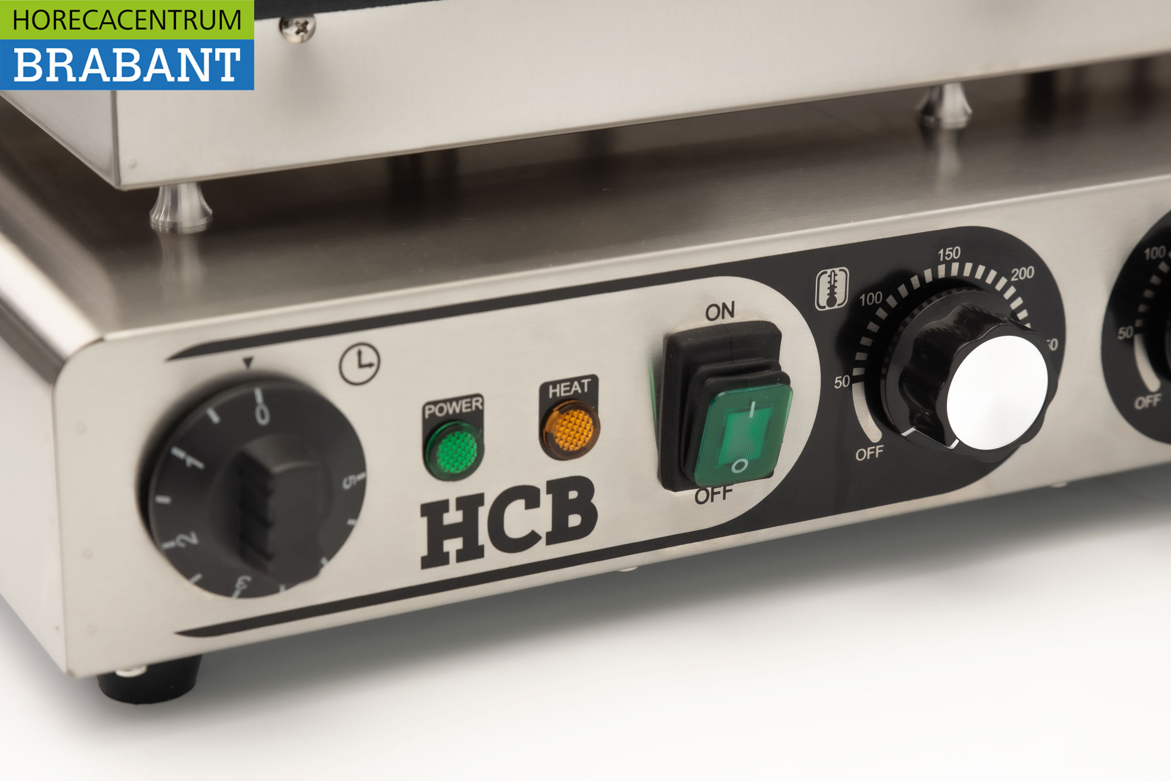 Stainless steel Poffertjesplaat Poffertjesbakplaat 50 dops 230V Horeca - Image 5