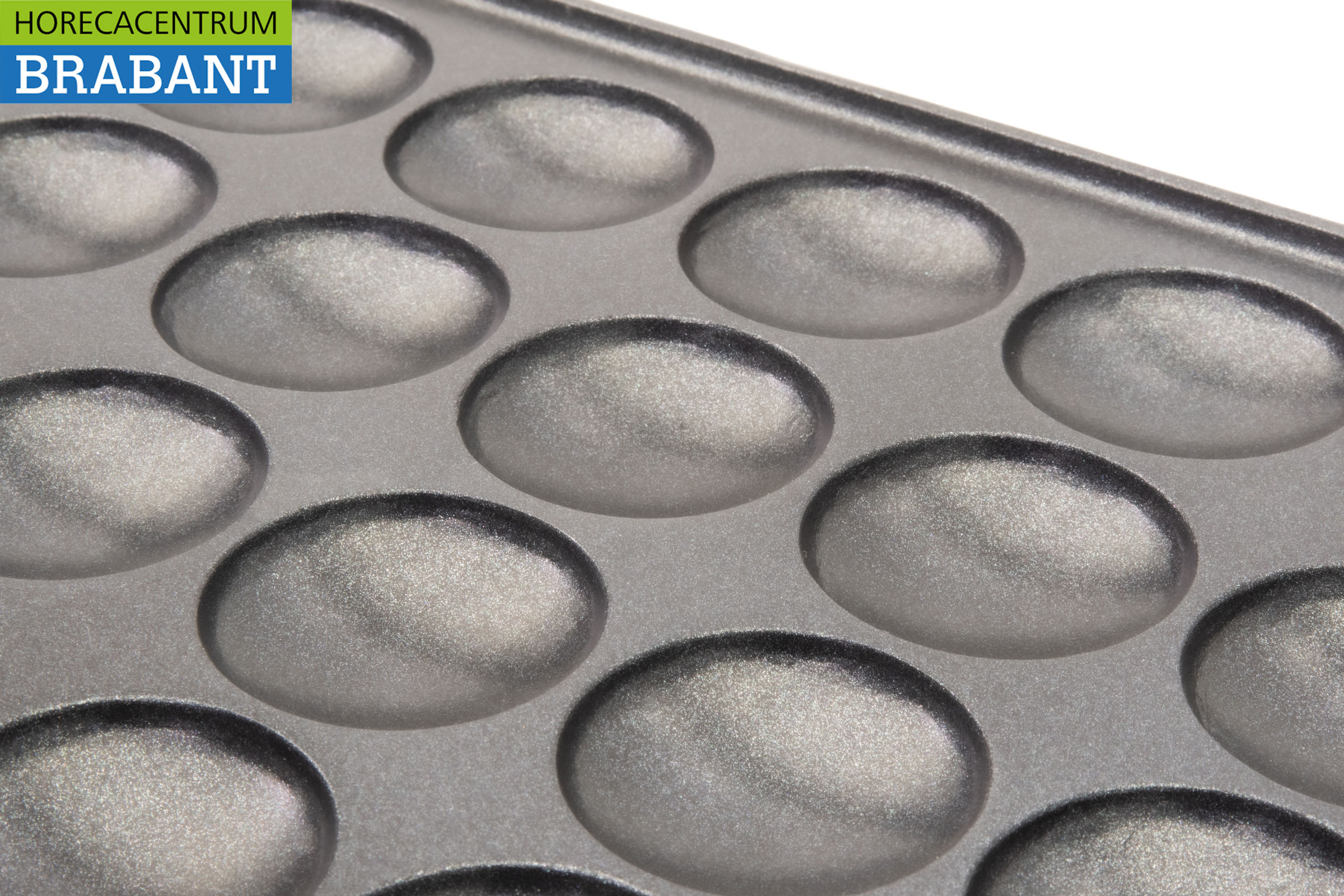 Stainless steel Poffertjesplaat Poffertjesbakplaat 50 dops 230V Horeca - Image 6