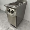 Stainless steel Giorik Electric stove stove 2 burners 400V Horeca - Image 2