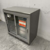 Stainless steel Polar CC601 Backbar Bar Refrigerator Glass sliding doors 223 liters 92 cm 230V Horeca - Image 2