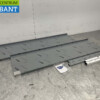 Stainless steel Double wall shelf 140 x 40 cm Horeca - Image 3