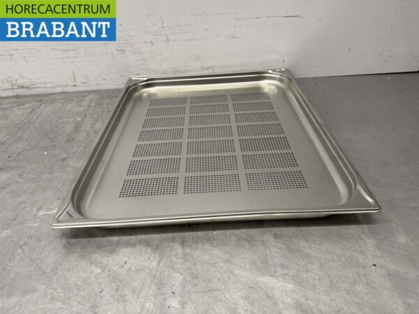 Stainless steel Perforated Gastronorm Tray GN Tray 2/1 Depth 40 mm Catering