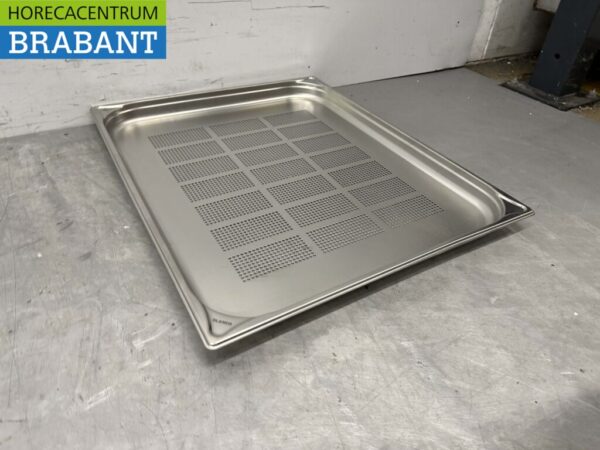 Stainless steel Perforated Gastronorm Tray GN Tray 2/1 Depth 40 mm Catering - Image 4
