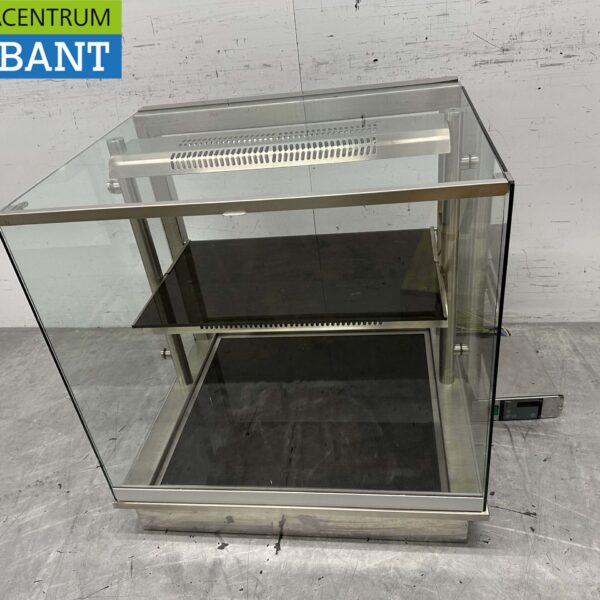 Stainless steel Ideal Ake Infrared Heat Display Case Heat Display Case 80 cm 230V Catering