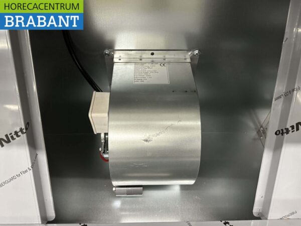 Stainless steel Extractor Hood Hood Premium-line Motor 1500 kuub Box Box model 100 cm 230V Horeca - Image 6