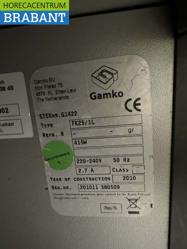 Gamko keg cooler keg cooler 88 cm 230V Horeca - Image 5