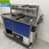 Stainless steel catering trolley Self-driving Battery Cooled trolley 230V Catering - Image 2