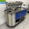 Stainless steel catering trolley Self-driving Battery Cooled trolley 230V Catering - Image 3