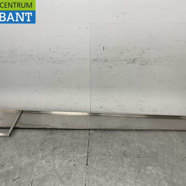 Stainless steel Wall Shelf 300 x 30 cm Horeca